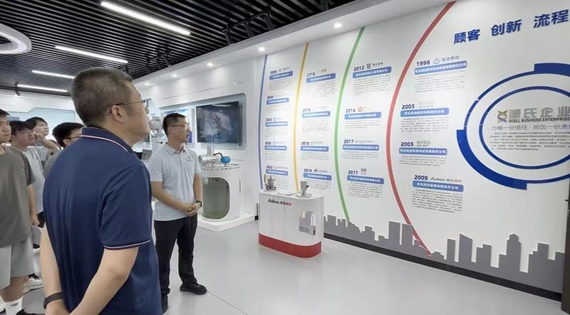 Joining Hands to Cultivate Talent, Building the Future Together: Shandong University of Science and Technology and Qingdao Aobo Tech Successfully Hosted a Corporate Visit and Summer Internship Program